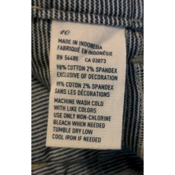 American Eagle Outfitters Stretch Women's Sz 10 Chino Khaki Shorts Slash Pockets - Picture 9 of 9